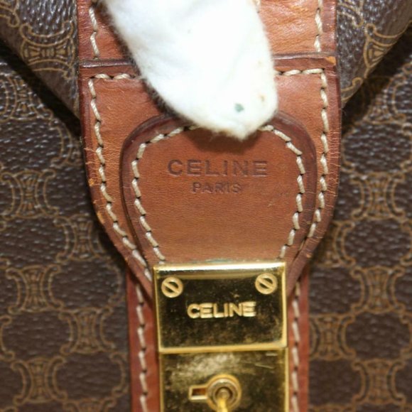 Céline Extra Large Monogram Macadam Boston Duffle - Picture 11 of 12